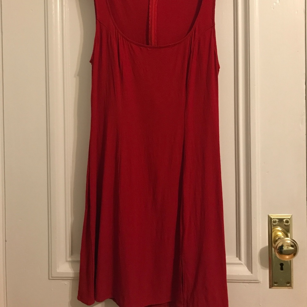 Reformation casual red dress